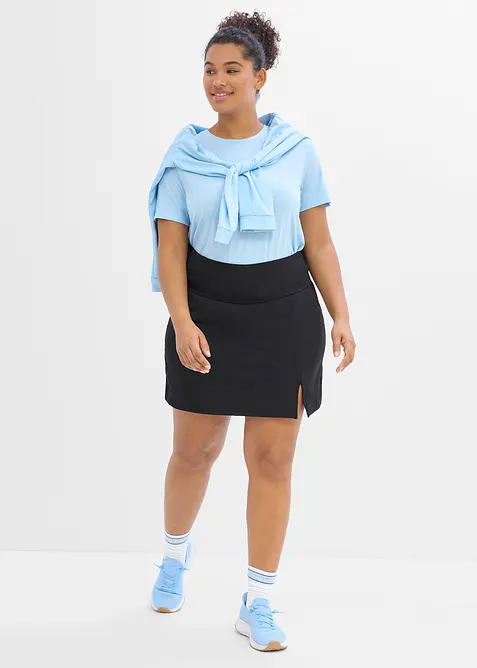 Gonna per sport con pantaloncini integrati, asciugatura rapida, bonprix
