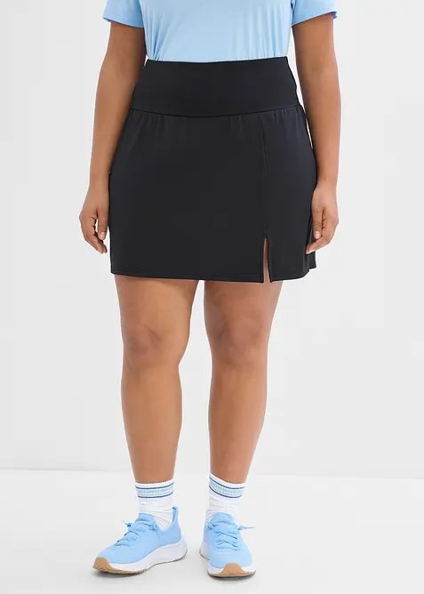 Gonna per sport con pantaloncini integrati, asciugatura rapida, bonprix