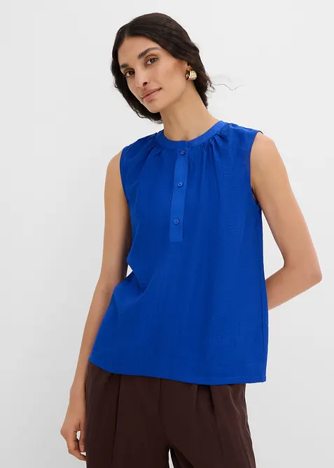 Top con collo alla coreana, bonprix