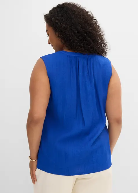 Top con collo alla coreana, bonprix