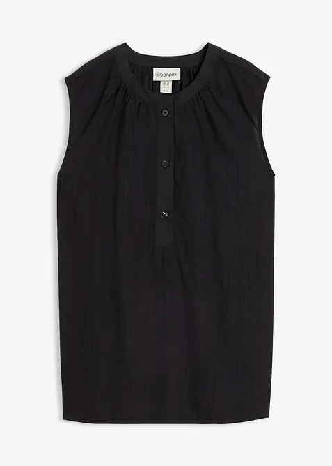 Top con collo alla coreana, bonprix