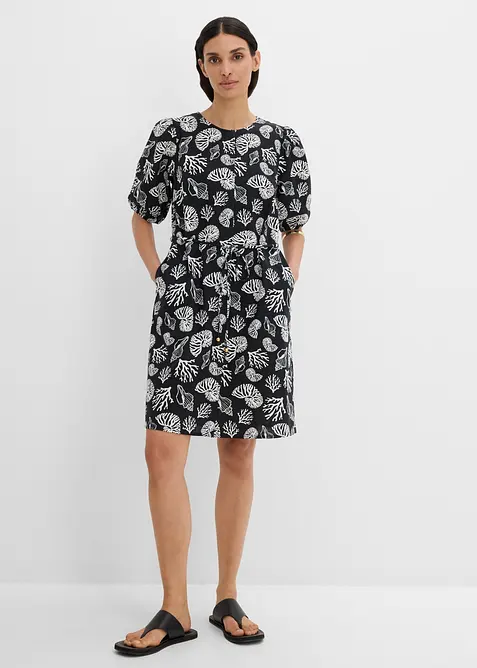 Abito con percentuale di lino, bonprix