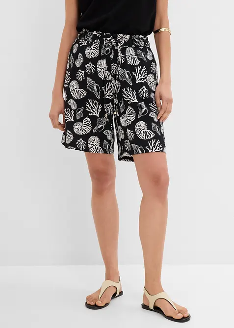 Shorts in misto viscosa con elastico in vita, bonprix