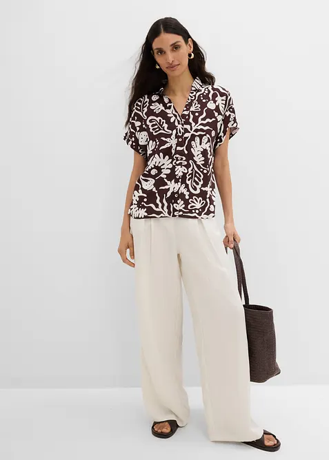 Camicia in viscosa fluida, bonprix