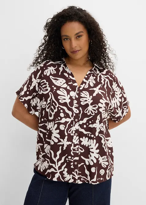 Camicia in viscosa fluida, bonprix