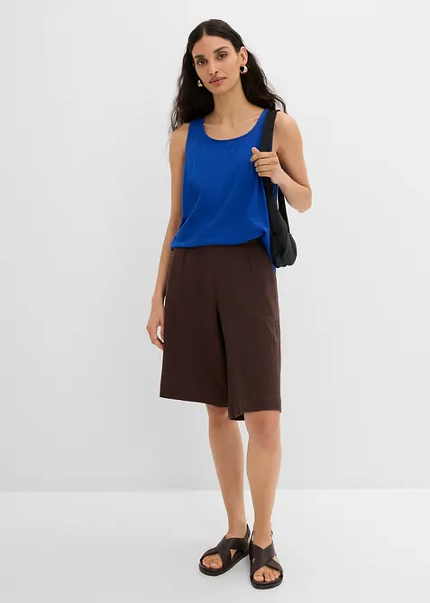 Top in puro cotone biologico, bonprix