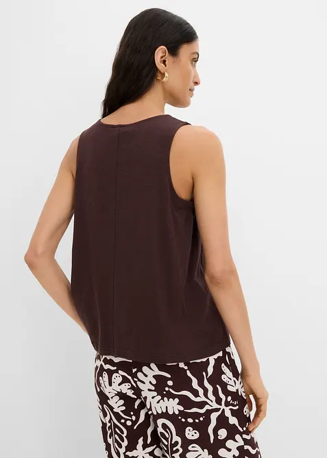 Top in puro cotone biologico, bonprix