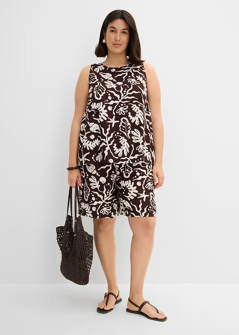 Top con viscosa fluida, bonprix