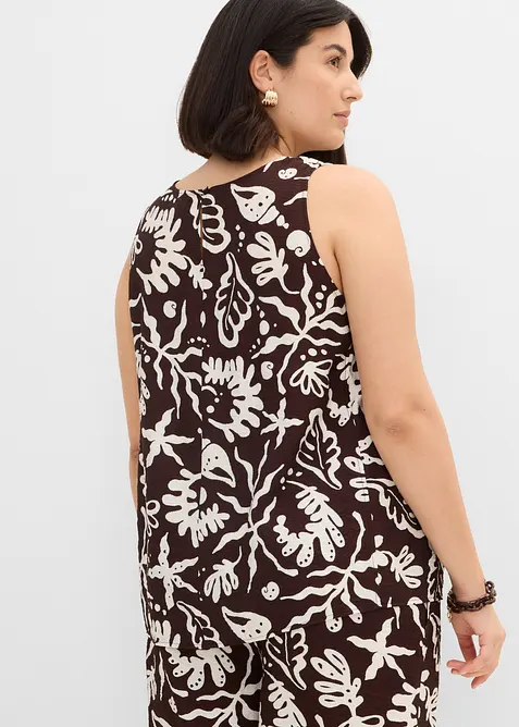 Top con viscosa fluida, bonprix