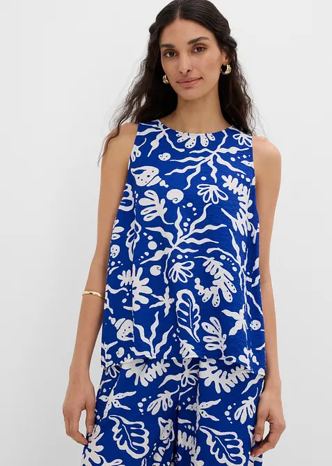 Top con viscosa fluida, bonprix