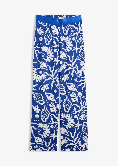 Pantaloni larghi in morbida viscosa, bonprix