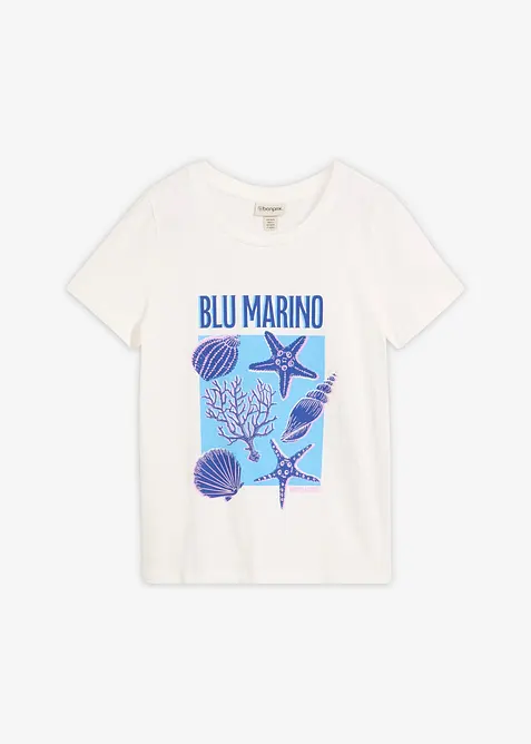 T-shirt in puro cotone biologico, bonprix