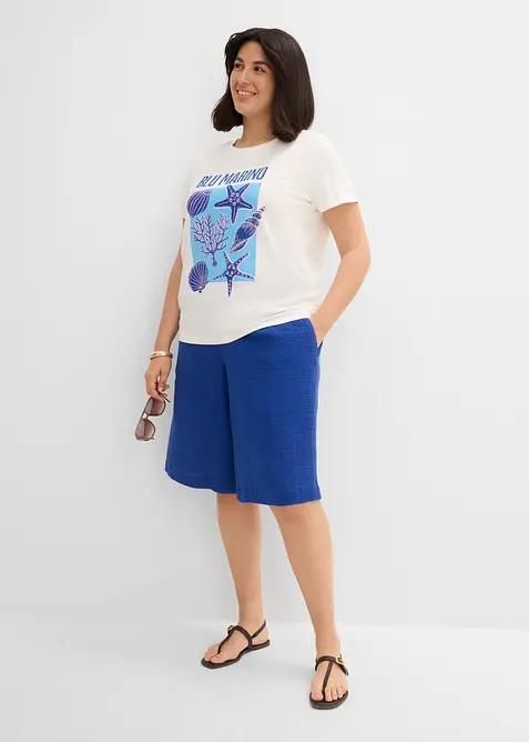 T-shirt in puro cotone biologico, bonprix