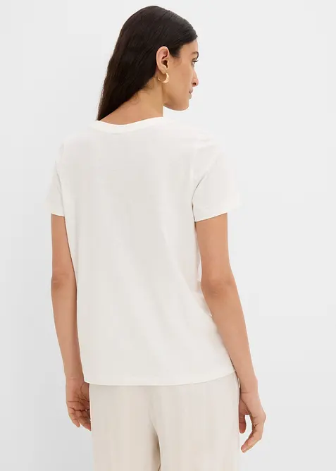 T-shirt in puro cotone biologico, bonprix
