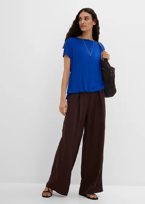 T-shirt con viscosa fluida, bonprix