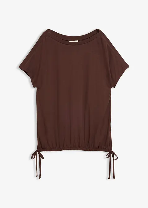 T-shirt con viscosa fluida, bonprix