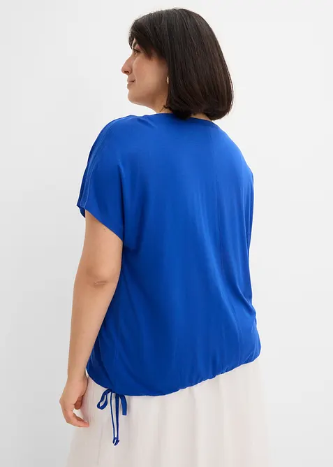 T-shirt con viscosa fluida, bonprix