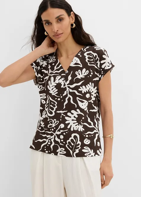 T-shirt in puro cotone biologico, bonprix