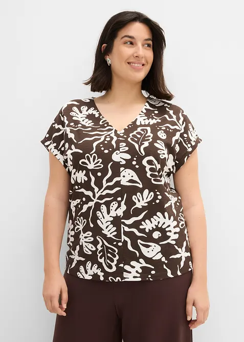 T-shirt in puro cotone biologico, bonprix