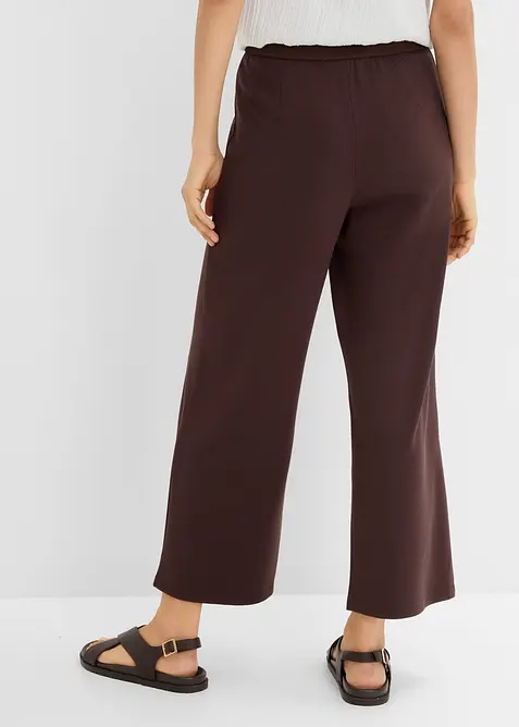 Pantaloni culotte in misto viscosa, bonprix
