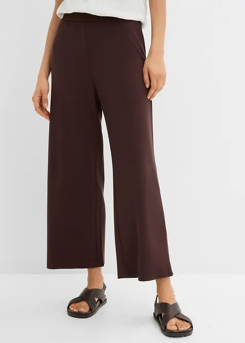 Pantaloni culotte in misto viscosa, bonprix