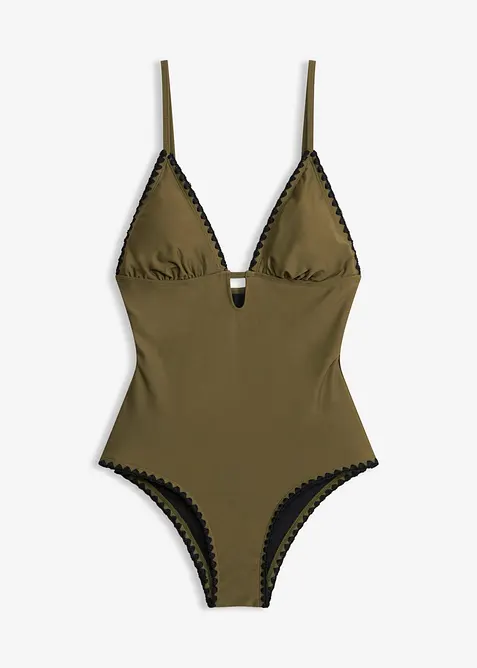 Costume intero con ricami, bonprix