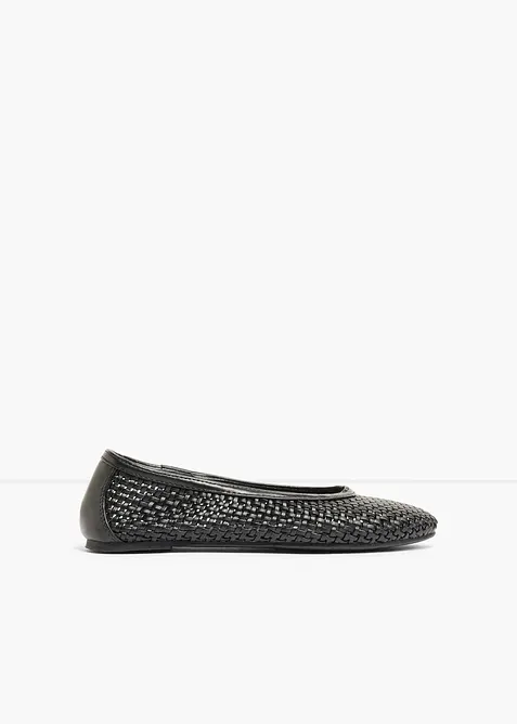 Ballerine in materiale morbido, bonprix