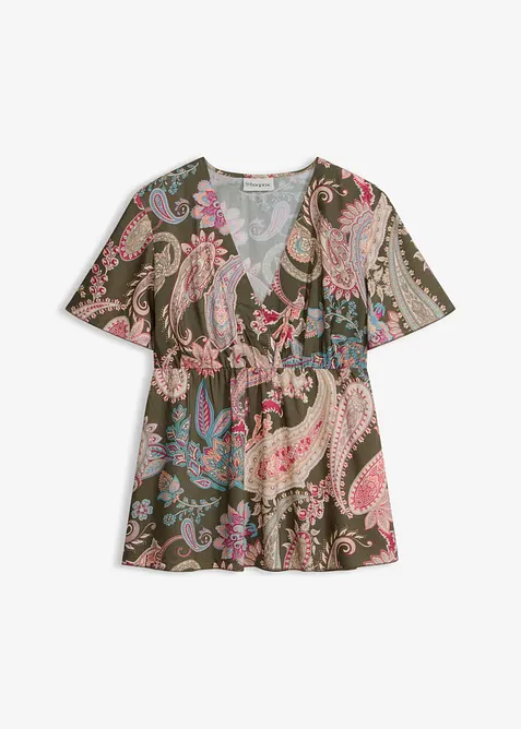Blusa in viscosa fluida, bonprix