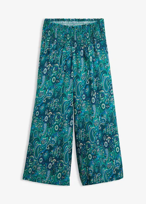 Pantaloni a palazzo in viscosa fluente, bonprix
