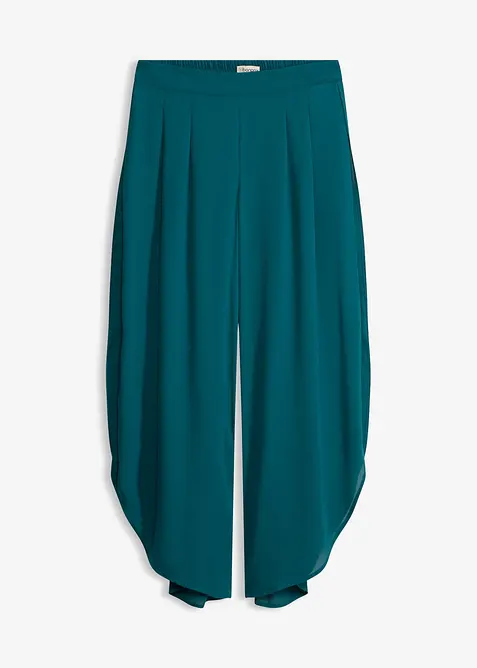 Pantaloni a palazzo con spacchi, bonprix