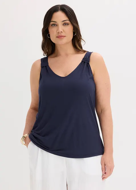 Top in jersey di pura viscosa, bonprix