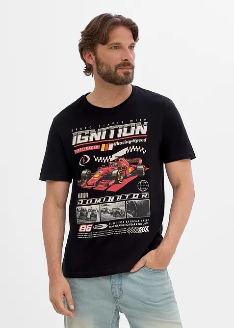 T-shirt in puro cotone biologico, bonprix