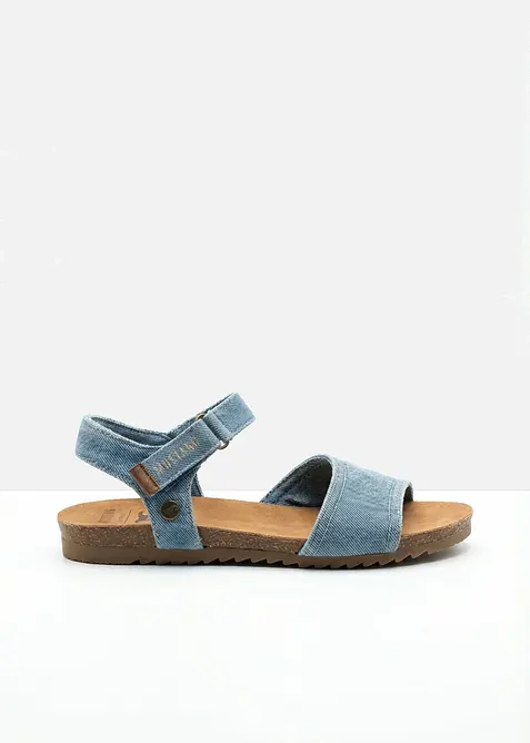 Sandali Mustang con finitura in denim, Mustang