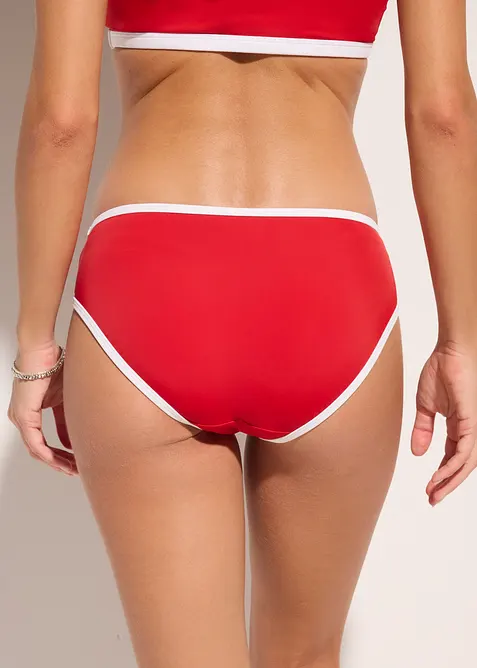 Slip per bikini con bordi a contrasto, bonprix