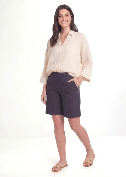 Bermuda in misto cotone, bonprix