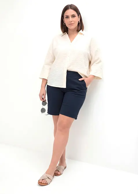 Bermuda in misto cotone, bonprix