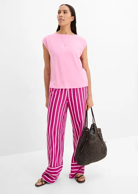 Maxi maglia in misto viscosa morbido, bonprix