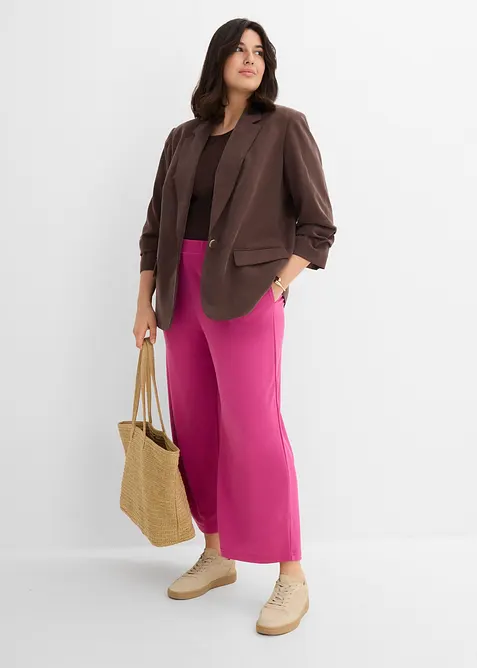 Pantaloni in jersey di misto viscosa morbido, bonprix