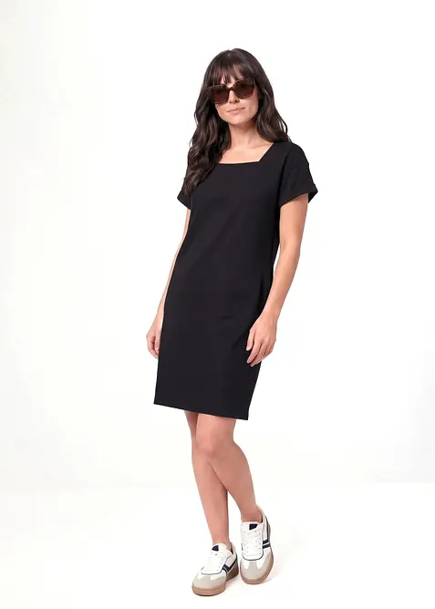 Abito di jersey con puro cotone biologico, bonprix