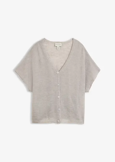 Cardigan oversize in filato fine, bonprix