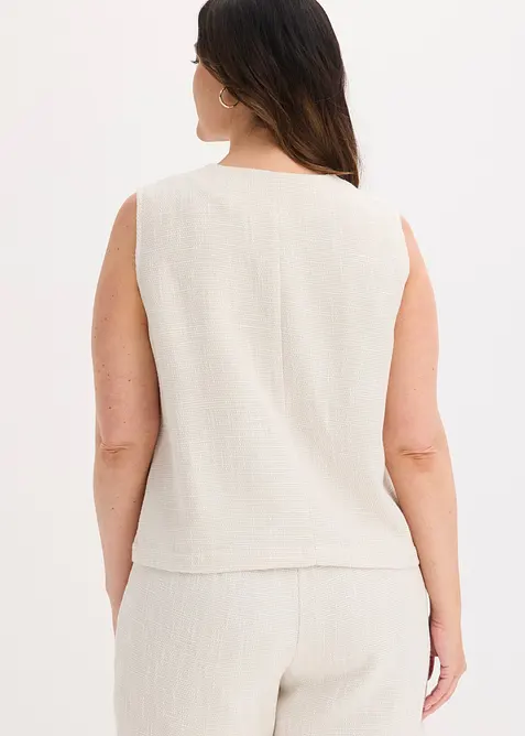 Gilet con scollo rotondo, bonprix
