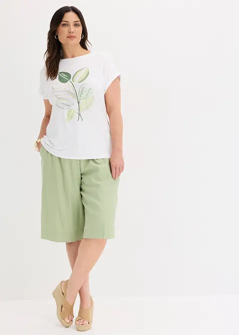 Maglia in cotone elasticizzato, bonprix