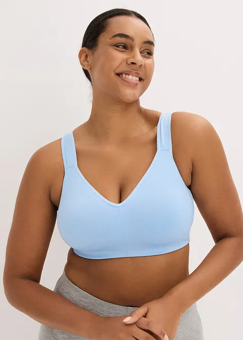 Reggiseno sportivo con sostegno medio, bonprix