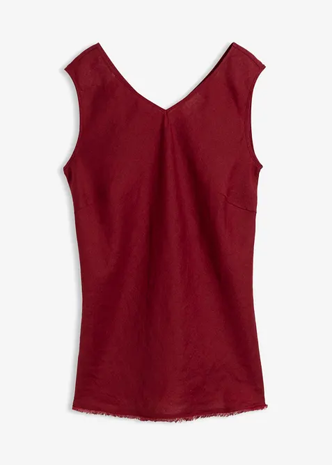 Top in puro lino, bonprix