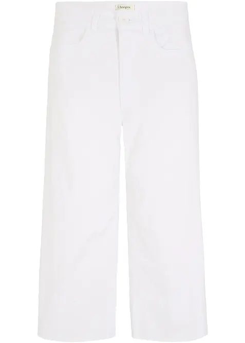 Jeans cropped wide fit, bonprix