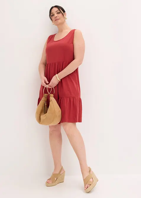 Abito in jersey di puro cotone, bonprix