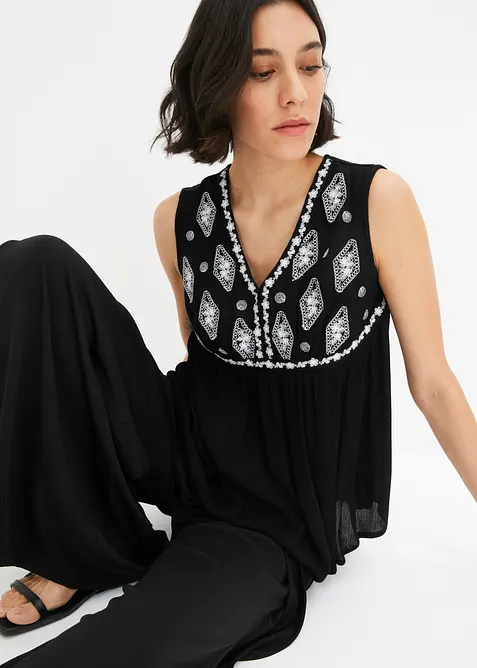 Top in viscosa fluida, bonprix