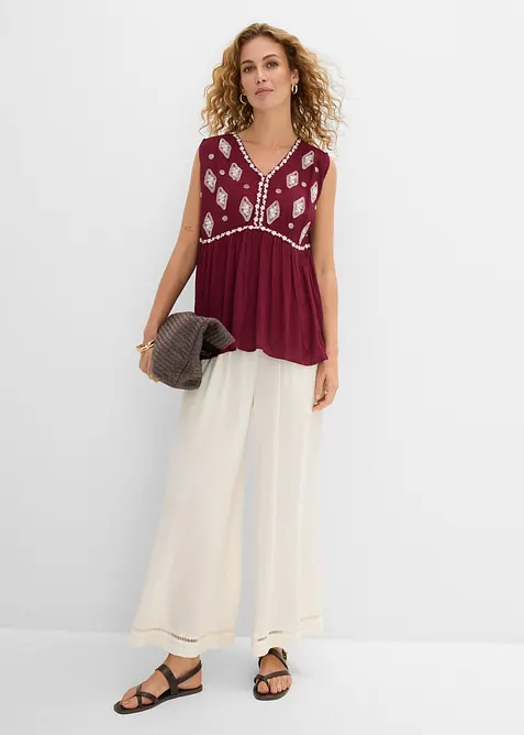 Top in viscosa fluida, bonprix
