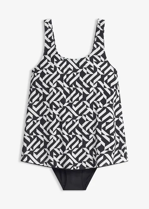 Costume intero stile tankini, bonprix