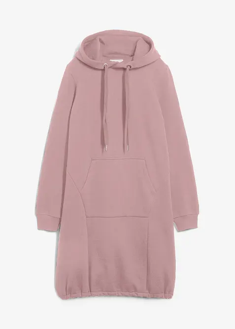 Abito in felpa di misto cotone, bonprix